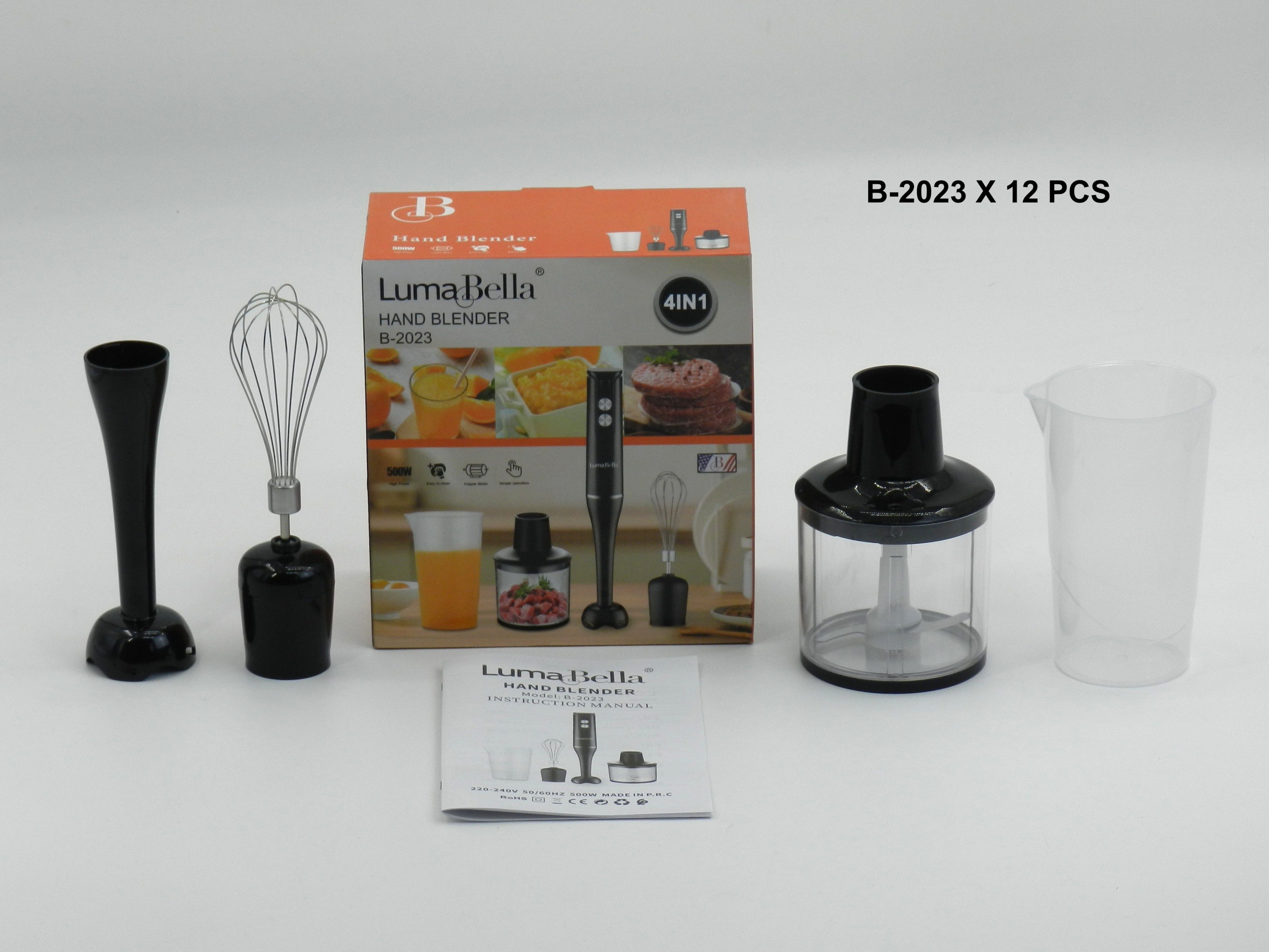Minipimer Luma Bella – 4 en 1