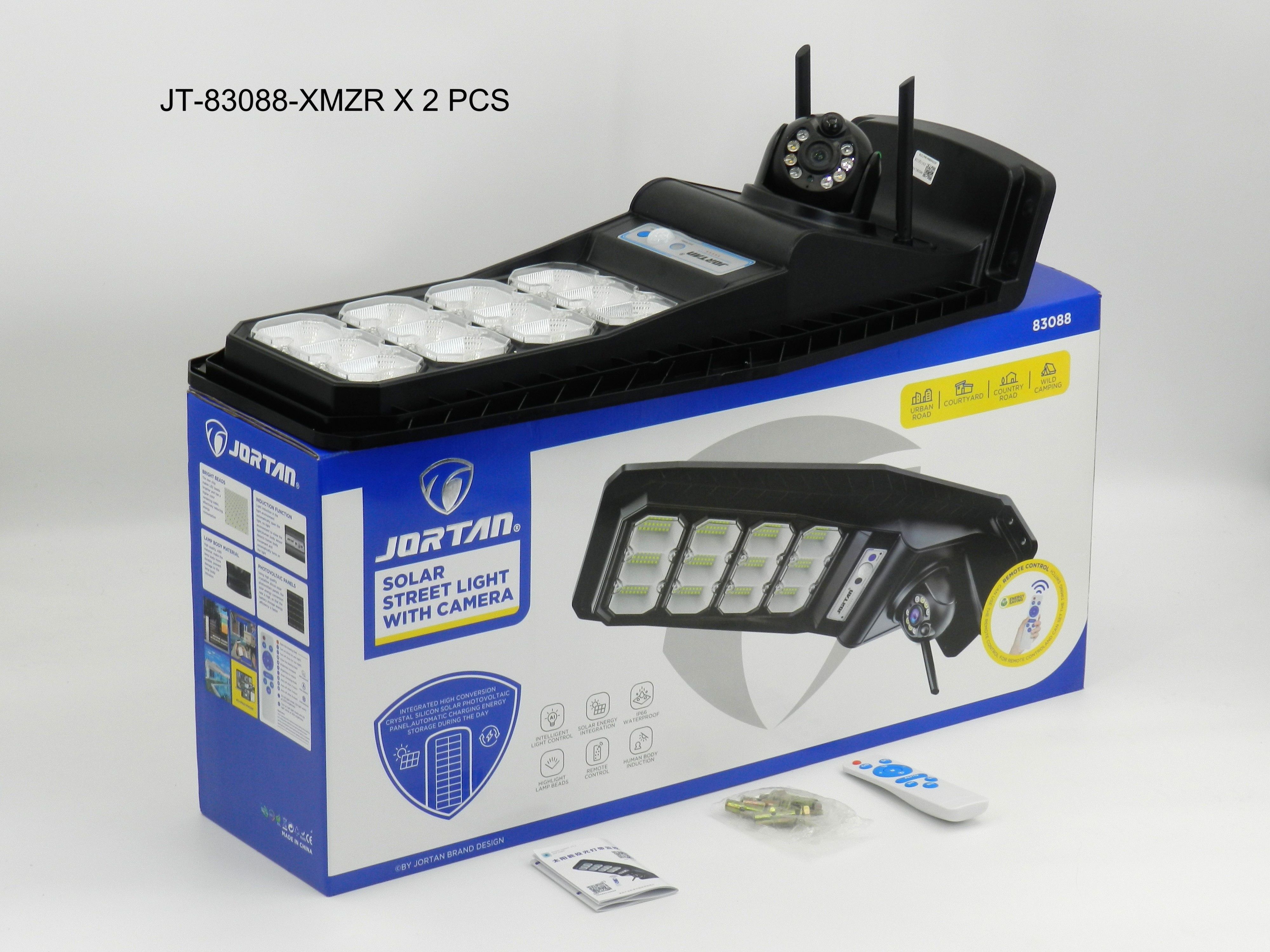 Reflector LED con Cámara Wifi y Panel Solar